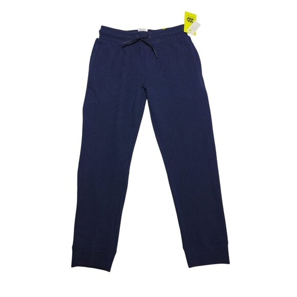 All In Motion Mens Navy Blue Textured Jogger Pants Size S (6/7).NWT - Picture 1 of 6